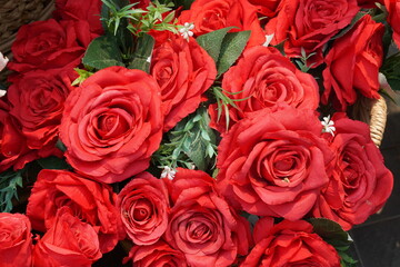 fake flowers for home decoration