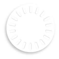 Neomorphism Circle Element 