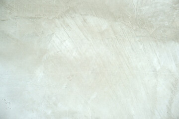 cement floor has a pattern from the plastering is not detailed.