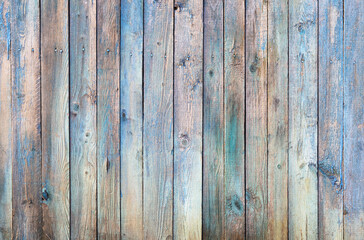 Fototapeta premium background of wooden planks with old paint