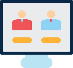 Obraz premium online voting candidate