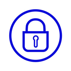 Lock Cyber Icon