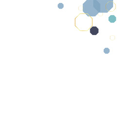 Dark Blue Honeycomb Background White Vector. Line Structure Wallpaper. Elegant Design. Turquoise Tile Fragment. Geometric Illustration.