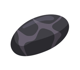 Concept Spa stone with texture. This vector illustration features a calming spa setting, with black and grey stone textures and soft lighting. Vector illustration.