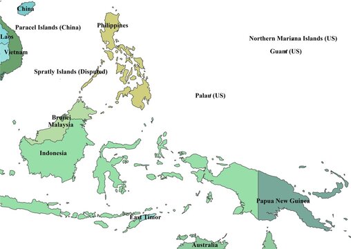 World map classic style grid latlong
