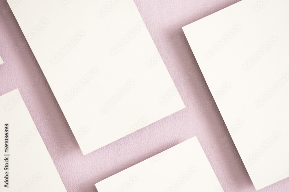 Poster minimalist empty flyer composition for mockups