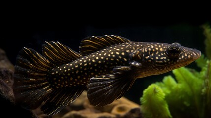 Fototapeta premium Bristlenose Pleco in its Glory