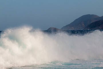 Tempête dans le Cap Corse 