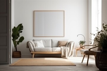 Obraz premium A Clean Slate for Inspiration: A White Wall Beckoning Your Creativity