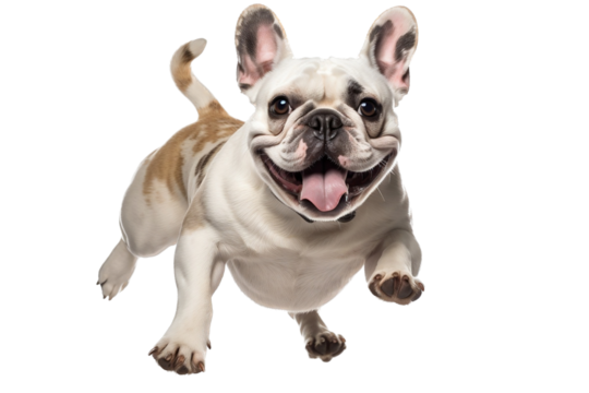 french bulldog isolated on white background