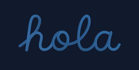 word hello in vector © foto
