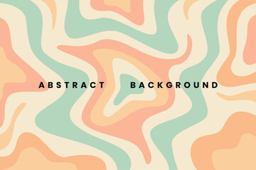 Fondo abstracto en estilo retro de los 60