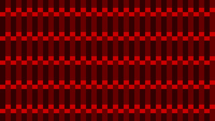 Abstract shapes simple geometric motif basic pattern continuous background. Dark Red Brown pattern. Modern lux fabric design. Textile swatch ladies dress man shirt all over print block. Squares stripe
