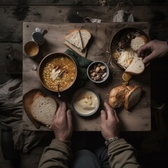 Kindness in Action: Helping the Homeless through Simple Acts of Sharing, Generative AI