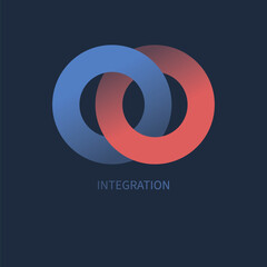 Integration, interaction sign - 591047312