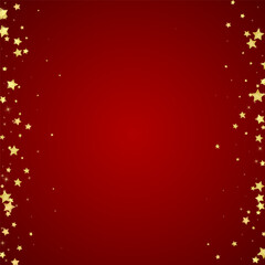 Magic stars vector overlay.  Gold stars scattered