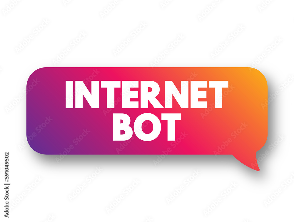 Poster internet bot - software application that runs automated tasks over the internet, usually with the in