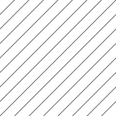 A Vector seamless pattern of black abstract geometric shapes and grid isolated on a white background