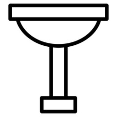 Fototapeta premium sink line 