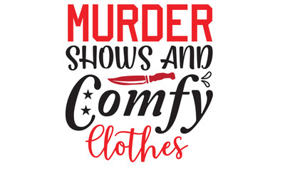 True Crime Svg Design