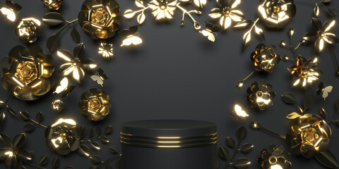 show case 3d rendering