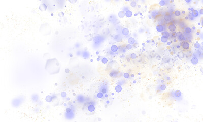 background of abstract glitter lights. gold, blue and black. de focused