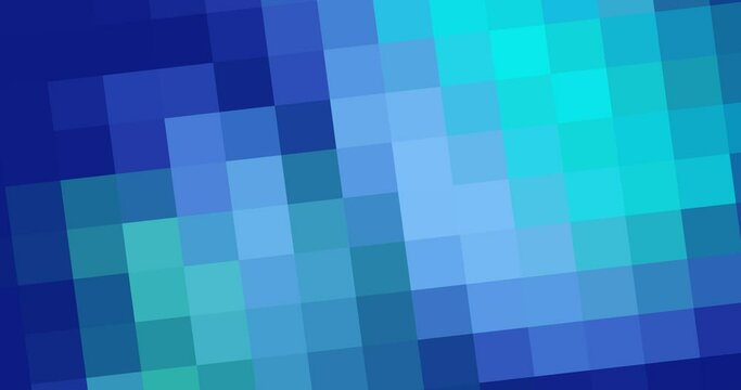 abstract background of blue detail pixel grid pattern gradation