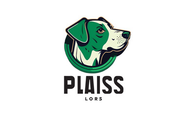 Dog Lovers Club logo design colorful icon doggy 