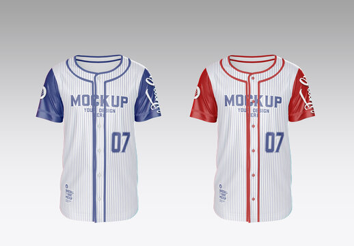 Baseball Jersey Mockup