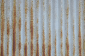 錆びた金属製のトタンの壁、壁の背景、壁紙の背景