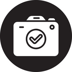 camera glyph icon
