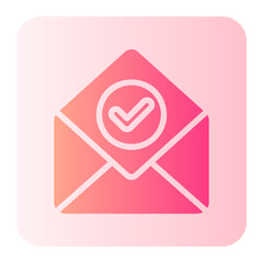 email gradient icon