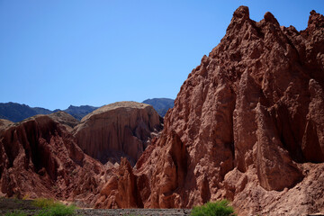 Fototapeta premium The splendid colors of the Quebrada De Las Conchas, Argentina