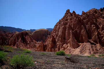 The splendid colors of the Quebrada De Las Conchas, Argentina