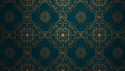 Islamic Ramadhan style background. Generative AI, Generative, AI.