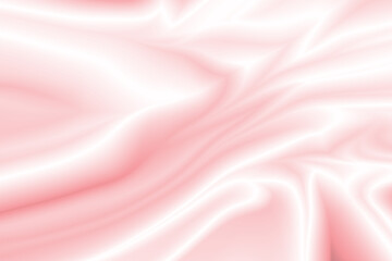 Fototapeta premium fabric pink gold gradient color as abstract background silk wave