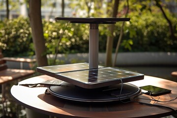 Fototapeta premium some ways to integrate renewable energy into urban ideas, generative artificial intelligence 