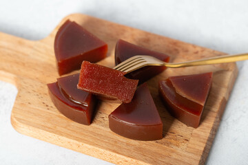 Guava paste, typical sweet made from guava also known as Goiabada.