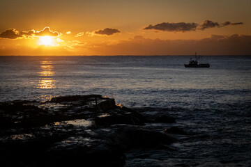 Sunrise Over Wollongong Harbour