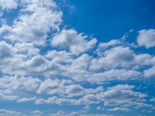 Obraz premium white clouds and blue sky