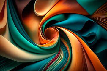 Abstract colorful dinamic background. Modern pattern.