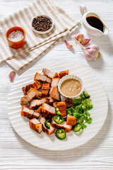 Lechon Kawali, filipino crispy fried pork belly