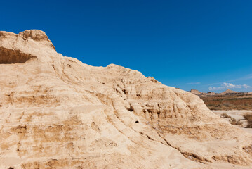 landscape in the desert