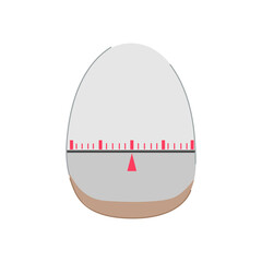 cook kitchen timer cartoon vector illustration