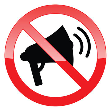 No speaker. no sound icon. Volume Off symbol. Vector illustration