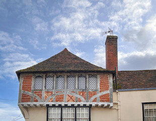 Ancient Buildng Facade, England, UK