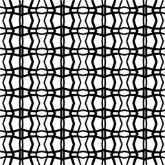 Abstract background with repeat pattern . Black and white color. Unique geometric vector swatch. Perfect for site backdrop, wrapping paper, wallpaper, textile and surface design. 