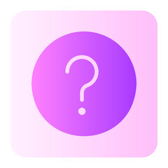 faq gradient icon