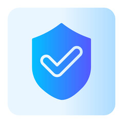protection gradient icon