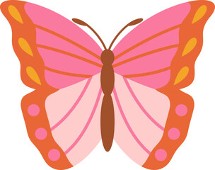 Retro Butterfly Illustration
